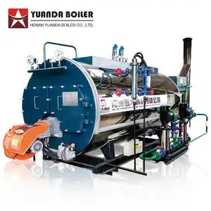 2 ton fire tube package Gas diesel fired steam boiler