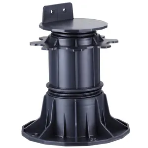 Accesorios de suelo para exteriores, soporte de cubierta de plástico, Pedestal ajustable, XF-T203B de Pedestal