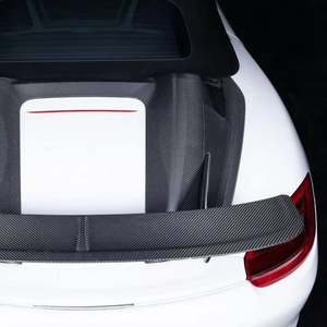 Nouvelle aile de becquet arrière en Fiber de carbone pour Porsche <span class=keywords><strong>Boxster</strong></span> 981/Cayman <span class=keywords><strong>718</strong></span> mise à niveau vers <span class=keywords><strong>Spyder</strong></span> Spoiler - Product Image 6