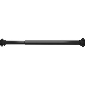 Barra telescópica perforada de acero inoxidable para colgar cortinas de baño y ropa, diseño moderno desmontable para montaje en puerta - Product Image 3