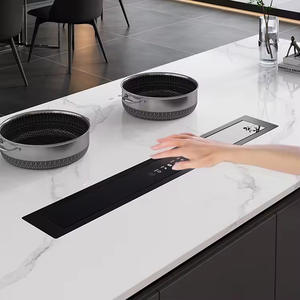 Fourniture exclusive levage intelligent <span class=keywords><strong>hotte</strong></span> <span class=keywords><strong>de</strong></span> cuisinière <span class=keywords><strong>de</strong></span> type ouvert ascenseur <span class=keywords><strong>de</strong></span> comptoir dissimulé en acier inoxydable électrique ménage <span class=keywords><strong>de</strong></span> classe à faible bruit - Product Image 4