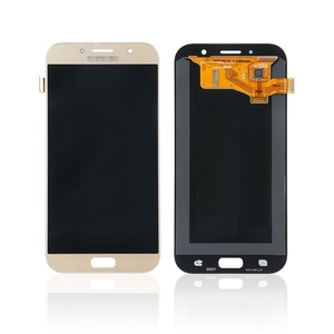 Schermo LCD per Cellulare <span class=keywords><strong>Samsung</strong></span> <span class=keywords><strong>A7</strong></span> <span class=keywords><strong>2017</strong></span>/A720/A720F/A720M di Alta Qualità a Prezzo di Fabbrica, Digitalizzatore Assemblato Completo per Sostituzione - Product Image 1