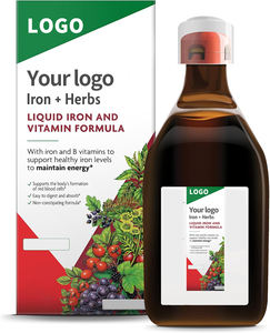 OEM/ODM suplementos de hierbas líquidas-que contienen vitamina C y vitaminas del complejo <span class=keywords><strong>B</strong></span>-suplementos de hierro líquido masculino y femenino - Product Image 2