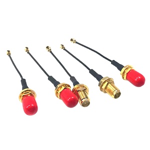 Personalizzabile 1.13mm U.FL a RP-SMA femminile WiFi Pigtail cavo di prolunga coassiale in rame resistente con PVC giacca - Product Image 1