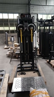 Meilleur prix équipement de gymnastique de vol multiple chargé par goupille épaule debout Machine de levage latérale à Double bras