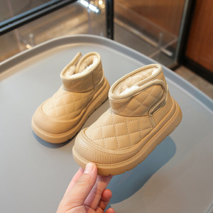 Bottes d'hiver pour enfants respirantes, antidérapantes, à semelle épaisse et plate, pour garçons et filles - Product Image 3