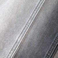 Tela vaquera de alta calidad de 10.3 oz, transpirable, resistente al encogimiento, de algodón, cómoda, elástica, de sarga, para bolsos y zapatos.