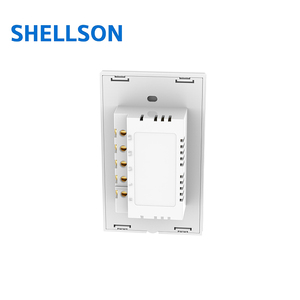 לנו 10a tuya wifi חכם מתג קיר מגע 1 כנופיה שליטה אור מתג wifi מגע - Product Image 5