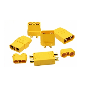 Amass XT90H-F -M XT90S XT90E XT90PB XT90PW HW Dust Cover Male Female <b>Plug</b> Connectors with Sheath 45A High Current Wholesale - Product Image 3