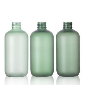 Botella Boston Redonda Mate de 500ml, 24mm, 410, Material PET, Vacía, para Cosméticos y Cuidado Facial, Venta al Por Mayor - Product Image 6