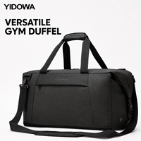 Sac de sport avec compartiment latéral pour chaussures, poche intérieure pour bouteille, compartiment sec/humide, idéal pour les voyages, le sport, les week-ends et l'entraînement