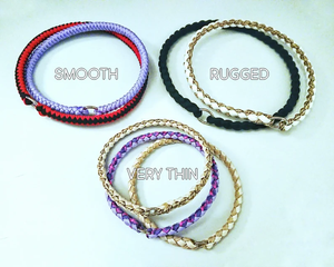 individuell günstig Hauskragen dünn rund geflochten hergestellt langlebig paracord hund katze kragen - Product Image 5