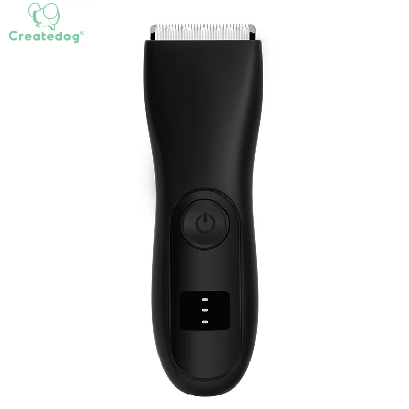 Elektrische Scheerapparaat Professionele Lies Manscaing Mens Haar Grooming Waterdichte Mannelijke Body Haar Trimmer