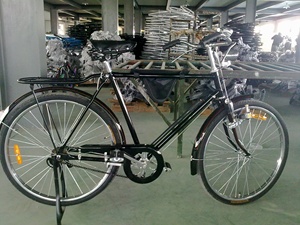 28 "Hombres Lugged Steel Frame Tradition City Heavy Duty Bike - Product Image 2