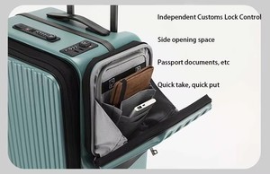 Nouvelle Valise PC <span class=keywords><strong>Elite</strong></span> d'Affaires 20 Pouces à Double Ouverture Transfrontalière avec Serrure TSA, Étanche et Ultra-Légère - Product Image 5