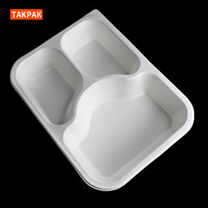 Scatole per Cibo da Asporto Cinese, Contenitori per Consegna Alimenti, Scatole per Pranzo in Carta Kraft - Product Image 1