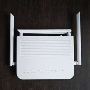 ZC-500W ZIKUN เสาอากาศสี่เสา 2.4G&5G Wi-Fi ONT 4GE GPON EPON ONU พอร์ตเสียง ดูอัลแบนด์ SC UPC FTTX DC 12V - Product Image 1