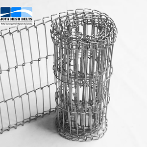 Nhà Máy Tùy Chỉnh Và Chất Lượng Cao Thép Không Gỉ Đường Cong Thang Phẳng Băng Tải Vành Đai Cho Lò Nướng Bánh Pizza Đường Hầm - Product Image 5