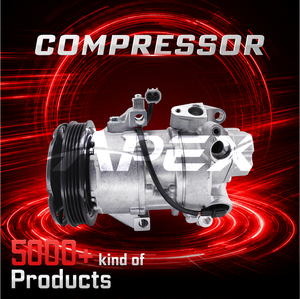 คอมเพรสเซอร์แอร์ APEX-ACTO036 สำหรับรถยนต์โตโยต้า ยาริส รุ่น 5SER09C  883100D280, 8831052494, 8831052490 - Product Image 1