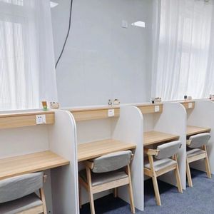 Winnie <b>Study</b> <b>Desk</b> YC-00000000 Single Person Office Use Paint-Free Partition Design - Product Image 1