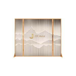 ANN3157 Biombo Decorativo Multifuncional Moderno de Acero Inoxidable con Revestimiento Personalizado para Interiores Sofisticados - Product Image 3