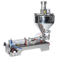 ZONESUN ZS-GTJ Matériau Visqueux Machine de Remplissage Aliments Équipement D'emballage Bouteille Remplisseur 500ML Liquides L'eau Remplisseur De Dosage