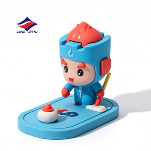 Support de téléphone et tablette universel LZY, personnalisé, créatif, <span class=keywords><strong>en</strong></span> PVC <span class=keywords><strong>3D</strong></span>, figurine de <span class=keywords><strong>dessin</strong></span> <span class=keywords><strong>animé</strong></span>, 20 ans d'expérience - Product Image 3