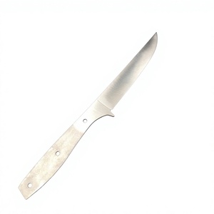DIY OEM Jexa Fingerschutz-Steakmesser Klinge aus wärmebehandeltem Edelstahl für Küche und Metzgerei, 54-55 HRC, vollflächig geschliffen, 270mm - Product Image 6