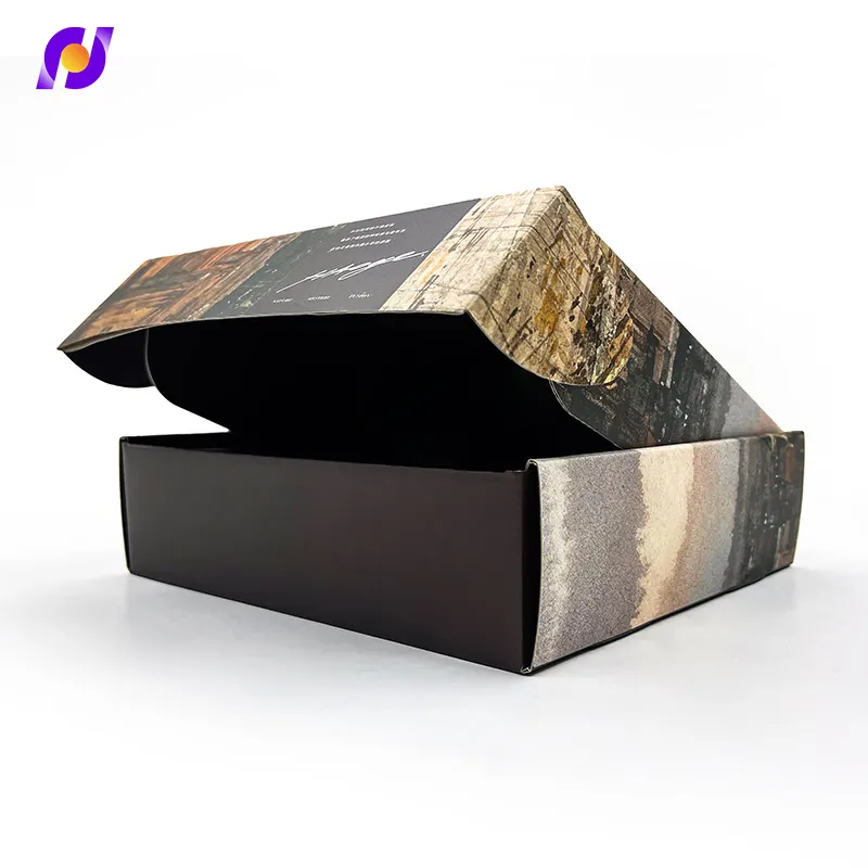 Изготовленная на заказ упаковочная коробка декоративная коробка для книг производитель электронной коммерции упаковочная почтовая коробка на заказ