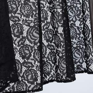 लड़कियों के लिए नई शैली गॉथिक फीता हूडेड क्लॉक डायन ट्युल कैप लड़कियों के लिए सेक्सी हेलोलीन टीवी और फिल्म वेशभूषा सूट कोप्ले पार्टी - Product Image 4