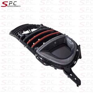 Grille avant en Fiber de carbone Style SPC GT63 B pour <span class=keywords><strong>Mercedes</strong></span> <span class=keywords><strong>Benz</strong></span> <span class=keywords><strong>AMG</strong></span> <span class=keywords><strong>GT63S</strong></span> Grille de pare-chocs avant en Fiber de carbone pour <span class=keywords><strong>AMG</strong></span> GT63 2019-2023 - Product Image 5