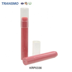 Solid Perfume Container <b>Stick</b> Lip Balm Tube Packaging <b>Deodorant</b> <b>Stick</b> Container Round Perfume Balm Container - Product Image 4