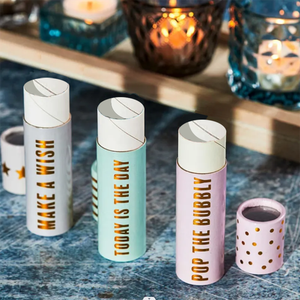 High Quality safety matches box custom Logo round shape tube box for empty match boxes