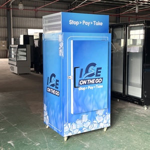 Contenitore Congelatore Industriale per Ghiaccio da 560 libbre, 80 Sacchi, Porta Singola, per Negozi di Alimentari, Ristoranti, Ospedali - Product Image 4