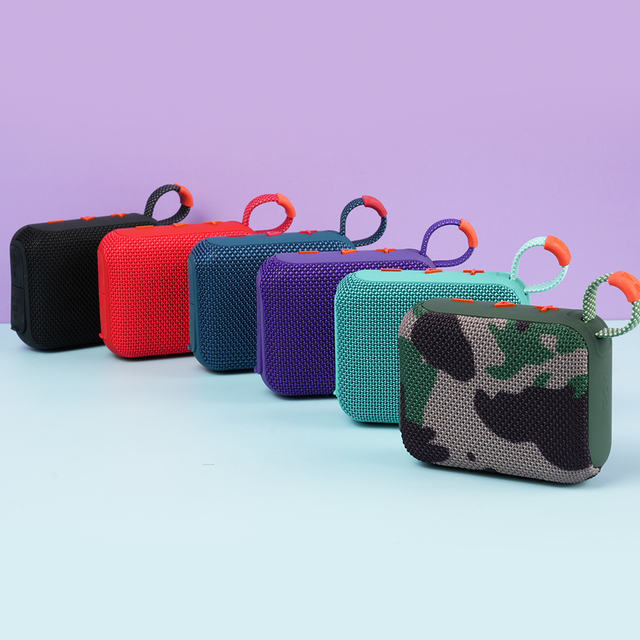 Somostel GO4 Wireless 5.3 Speaker 6 Colors & Portable Outdoor Hiking Wireless Connection for Iphone/Android Parlantes