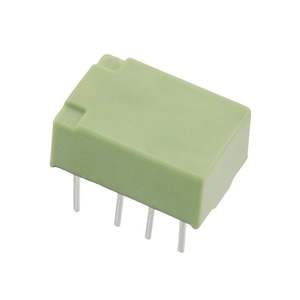 Relé AGQ20012 TELECOM DPDT 2A 12V Especialmente Diseñado para Relés de Señal, Relés de hasta 2 Amperios - Product Image 1