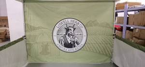 Gazebo Promosi 3x3 10x10 Bahan Aluminium Oxford Polyester Tahan Air, Dapat Disesuaikan, Untuk Iklan, Olahraga, Semua Musim, Luar Ruangan, Pameran Dagang - Product Image 3