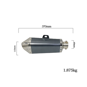 Système de silencieux de tuyau d'échappement de moto pour <span class=keywords><strong>Yamaha</strong></span> escape para r6 1998-2005 YZF R6 Z750 <span class=keywords><strong>Z800</strong></span> ZX10R ZX14R - Product Image 6