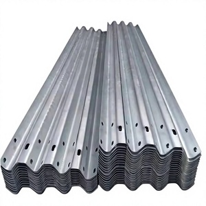 Puente de doble viga de acero galvanizado, barrera anticolisión, certificado CE, juego de tornillos y tuercas, fábrica de China, arandela para viga, poste de viga H, EN 1317 N2 - Product Image 1