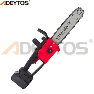 ADEYTOS multifunción 12 "pulgadas batería de litio Sierra de registro recargable 21V herramienta de poda de jardín para corte de madera - Product Image 4