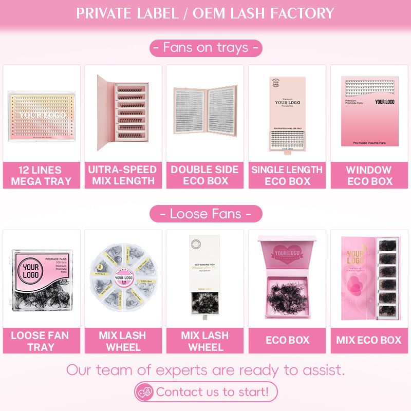 Promade Fans lâches et Promade Fans dans les rangées