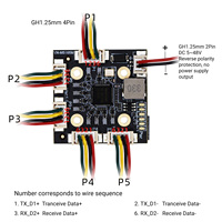 Módulo de Conmutación Mini de 5 Puertos YN-MS105M de 30*30 mm para Robots de Inspección Industrial, Placa Base de Conmutación de Red de Comunicación para Endoscopios