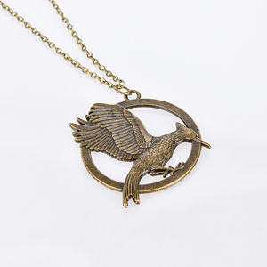ZRM Llavero de Aleación de Zinc con Diseño de Chispa y Llama de Los Juegos del Hambre: Catching Fire, Collar de Dibujos Animados Vintage, Venta al por Mayor - Product Image 2