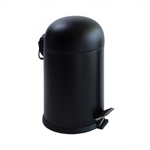 Poubelle à pédale Calla 5L, grise, diamètre 20,5 cm, hauteur 32 cm, pour salle de bain - Product Image 3