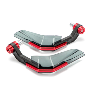 Suministro de fábrica Aluminio Plástico Guardamanos Motocicleta Protector de manos A prueba de viento Scooter Manillar Protectores - Product Image 4