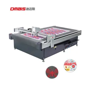 New Rotary Creasing Non Oscillating Tool Cnc Cutting Machine For Pu Leather Sheet Foam Board