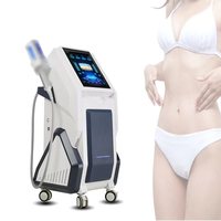 Appareil de massage par rouleaux sous vide vibrant et chauffant pour le corps, machine amincissante et de réduction des graisses avec rouleaux à billes internes