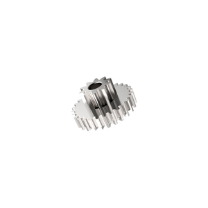 Engrenage à denture droite de <span class=keywords><strong>1</strong></span> m, 18 dents, en acier, neuf, fabriqué en Chine, ensembles d'engrenages doubles pour RC de l'usine HXMT - Product Image 5