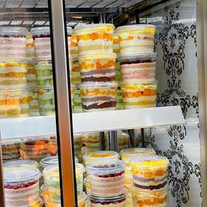 Envases Ecológicos <span class=keywords><strong>de</strong></span> Plástico PP para Mangos, Durian y Pastel Mille-Feuille <span class=keywords><strong>de</strong></span> Oreo - para Postres Horneados y Queso (para Llevar) - Product Image 2