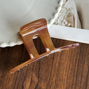 กิ๊บติดผมทรงตรงขนาดกลางแบบ<span class=keywords><strong>เกาหลี</strong></span>เรียบง่าย  วัสดุอะซิเตทหนา  สำหรับ<span class=keywords><strong>ผู้หญิง</strong></span>  ดีไซน์หรูหรา  แบบกิ๊บฉลาม  สำหรับ<span class=keywords><strong>ผม</strong></span><span class=keywords><strong>ทรง</strong></span>ครึ่งรวบ - Product Image 4